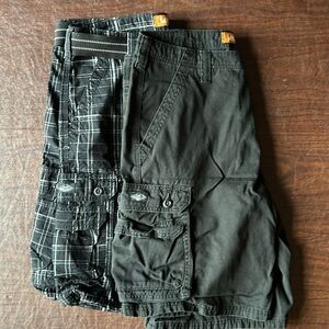 Lee Dungarees 2 pair of shorts with 1 belt